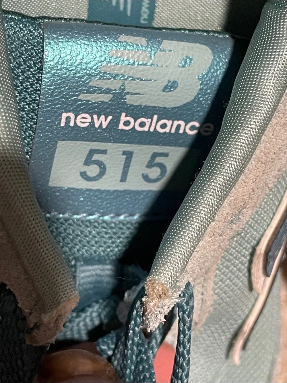 New Balance Women's Teal and Dark Teal Lace-Up Athletic Sneakers